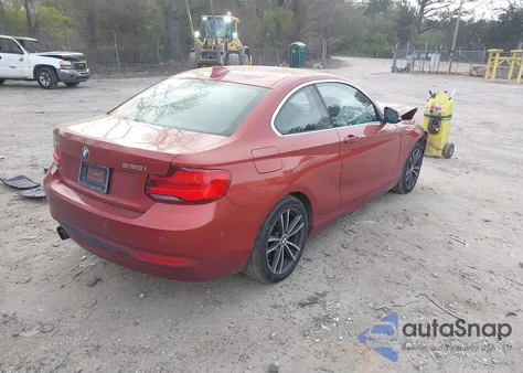 2019 BMW 230I xDrive from USA, damaged, VIN WBA2J3C57K7D35720